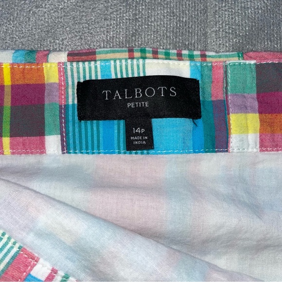 Talbots petite multicolor skirt size 14P - Picture 5 of 9